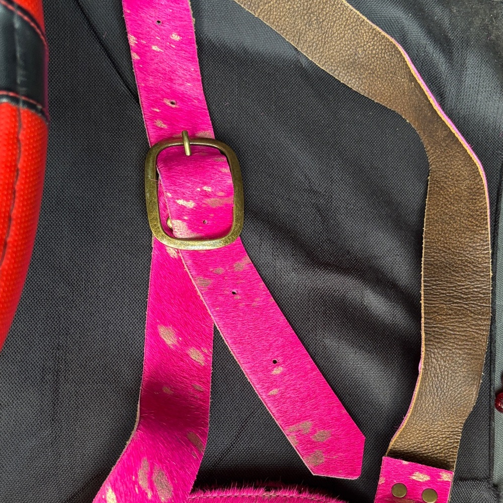 Keep It Gypsy Pink and Gold Crossbody Bag - Picture 3 of 6